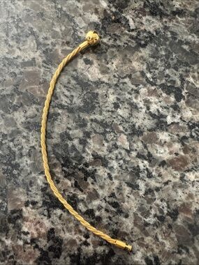 Pandora Gold Twisted Bracelet